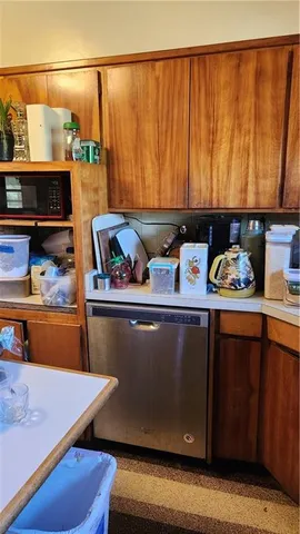 a room with storage and utility