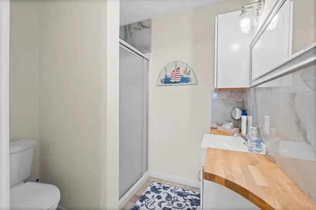 a workspace with furniture and window