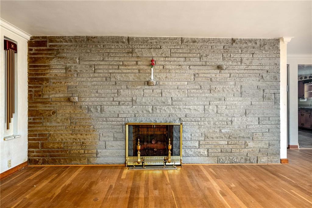 3166 Harts Run Road Glenshaw, PA 15116 - Photo 3 of 30 a view of empty room with a fireplace