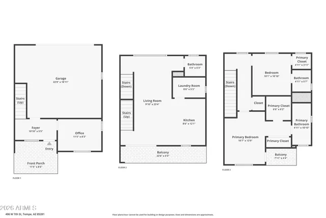 $2,595 | 406 West 7th Street, Unit 1009, Tempe, AZ 85281