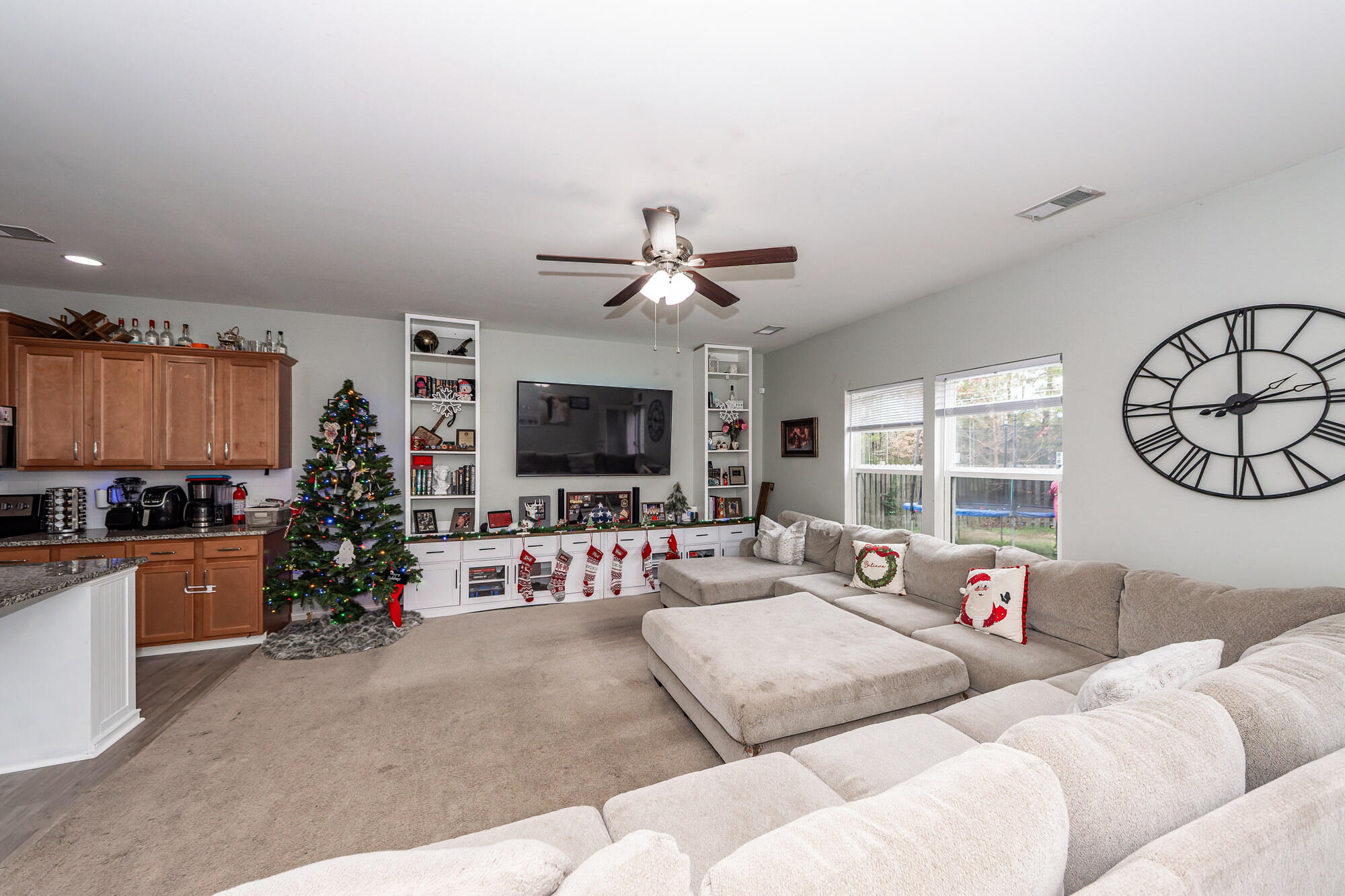 134 Rockingham Way Moncks Corner, SC 29461 - Photo 4 of 15 LIVING ROOM AND KITCHEN