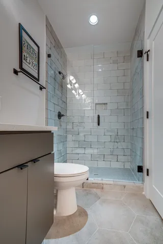 a storage room with washer and dryer