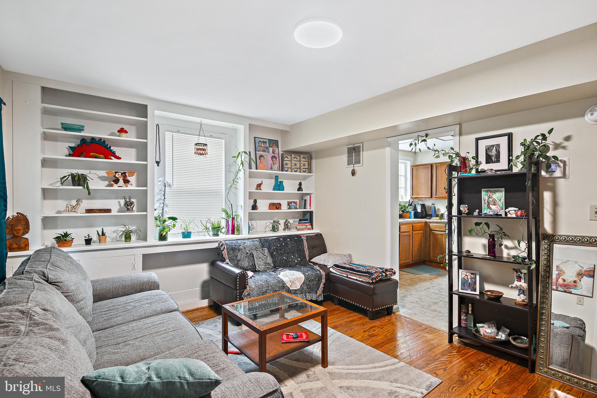 1250 Greystone Road Halethorpe, MD 21227 - Photo 2 of 39 Main Level Apt Living Room w/Built Ins