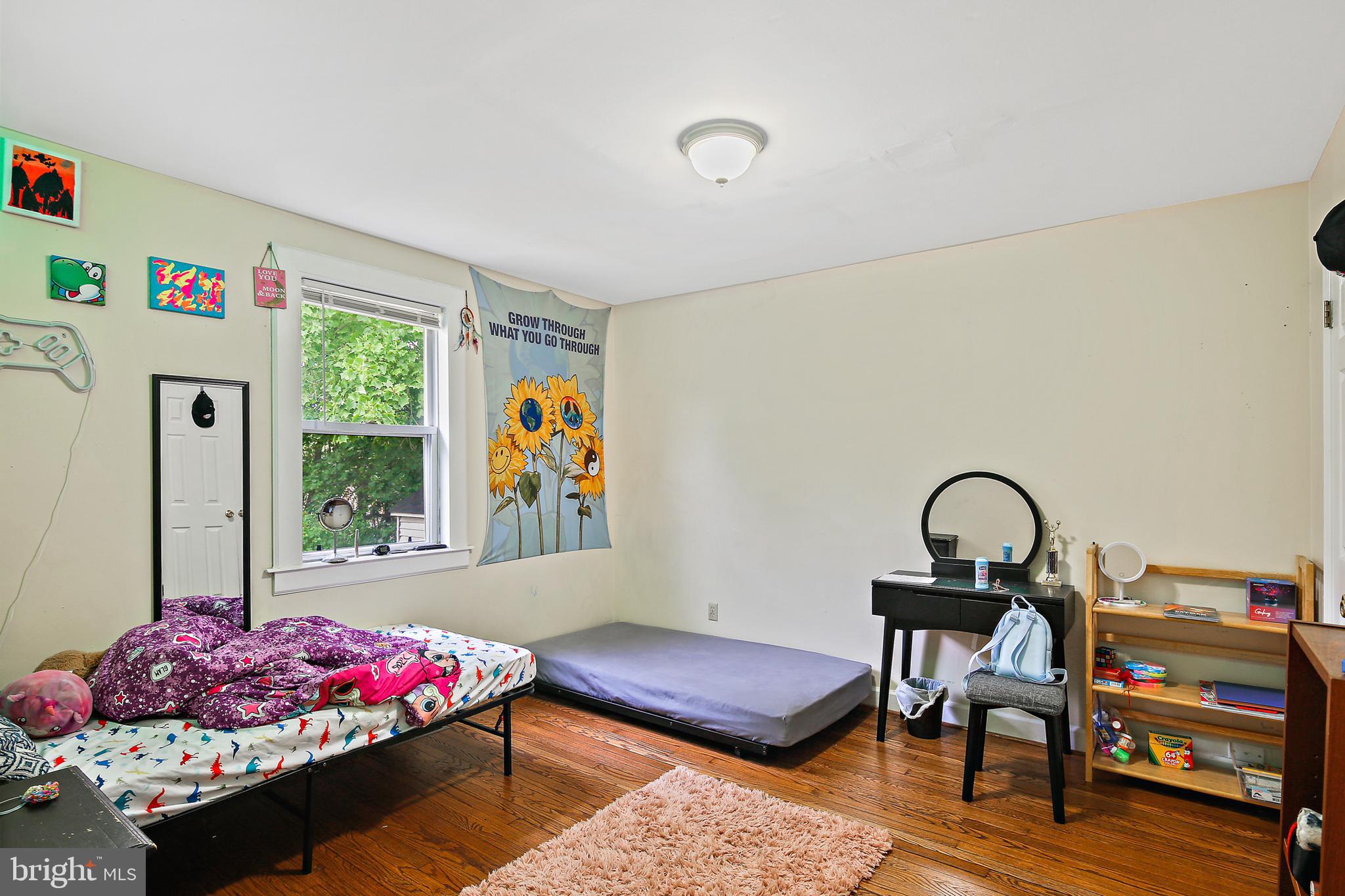 1250 Greystone Road Halethorpe, MD 21227 - Photo 10 of 39 Main Level Apt Bedroom 2 w/hardwood flooring