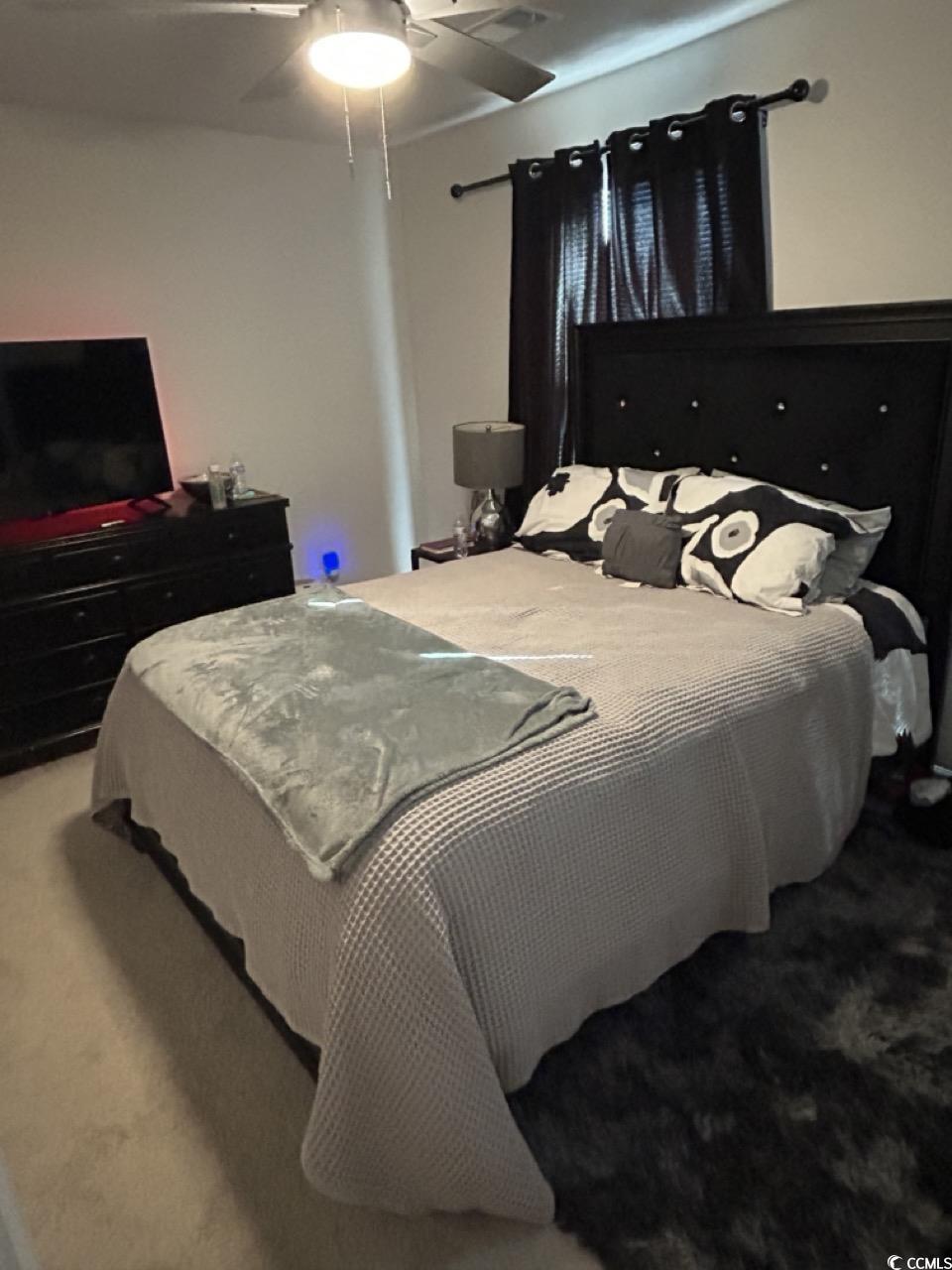 463 Ribbon Rail Way Loris, SC 29569 - Photo 8 of 27 Carpeted bedroom with ceiling fan