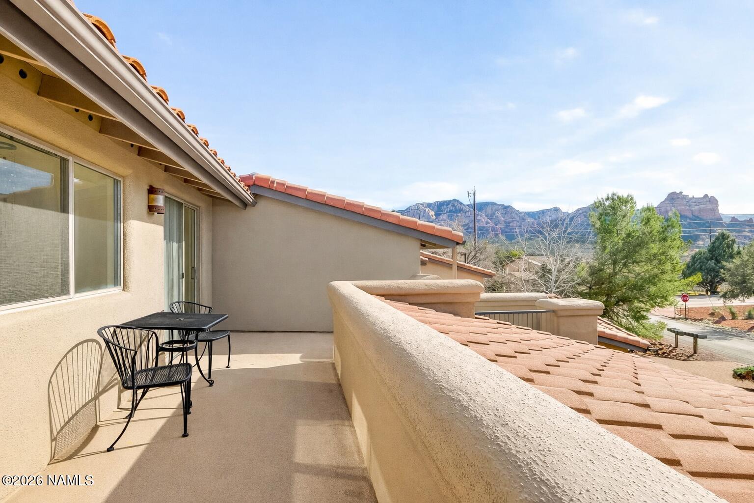 318 Capital Butte Road, Unit 2 Sedona, AZ 86336 - Photo 30 of 30 a view of balcony with furniture