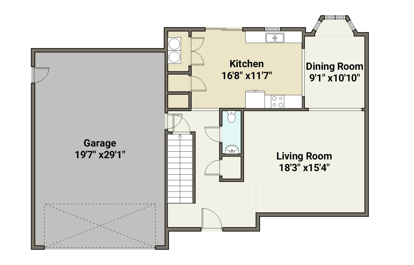1017 Longview Road Roanoke, VA 24018 - Photo 36 of 38 First Floor