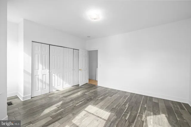 a view of empty room