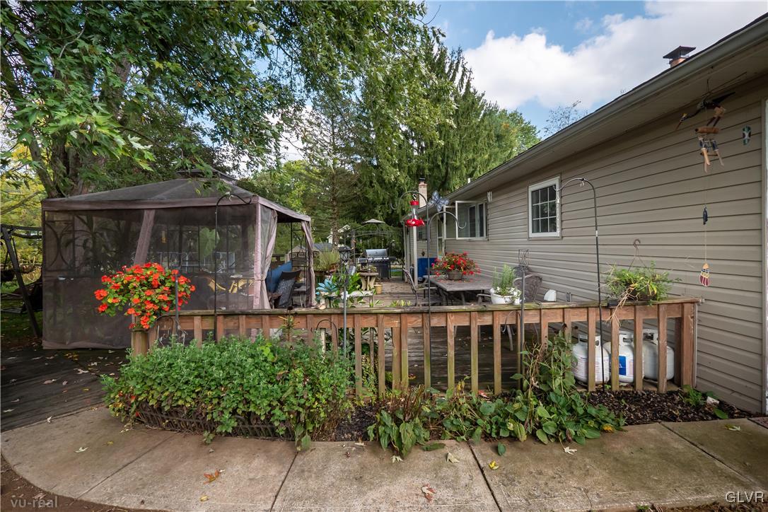 130 County Line Road Riegelsville, PA 18077 - Photo 31 of 40 a view of a house with patio