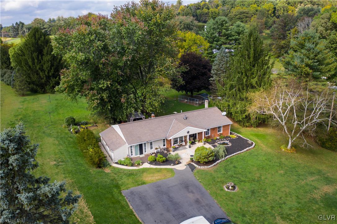 130 County Line Road Riegelsville, PA 18077 - Photo 7 of 40 an aerial view of a house