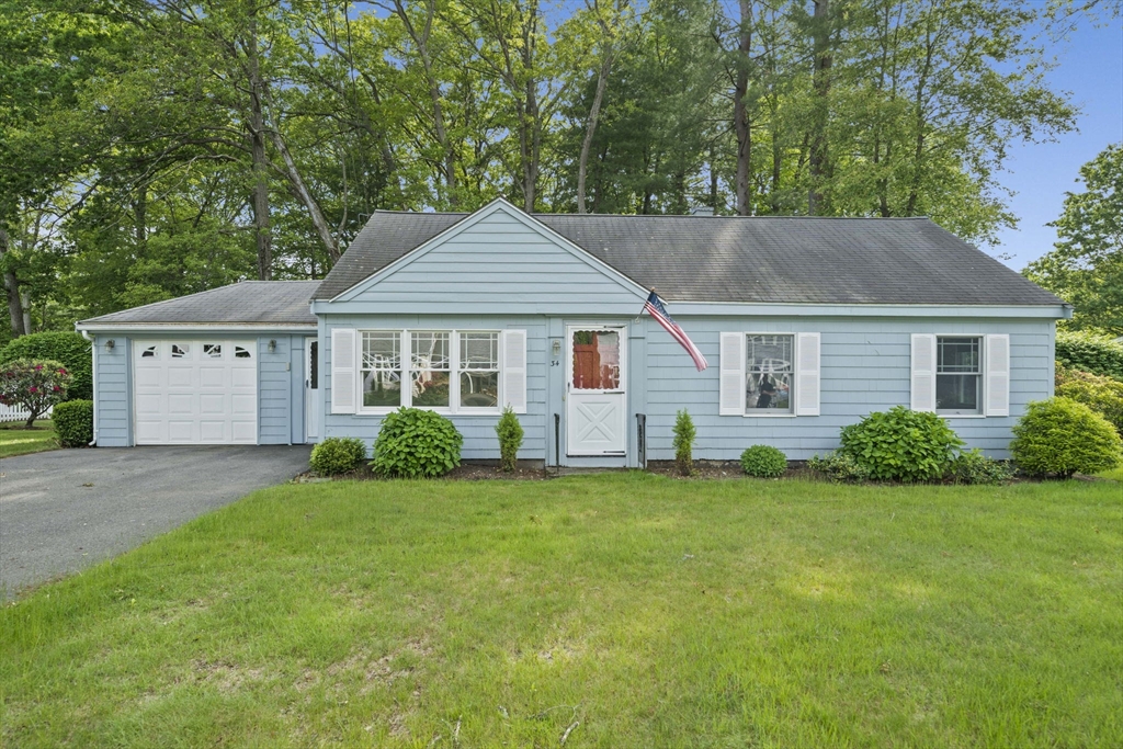 34 Birchcroft Road Canton, MA 02021 - Photo 2 of 31 a front view of a house with a garden