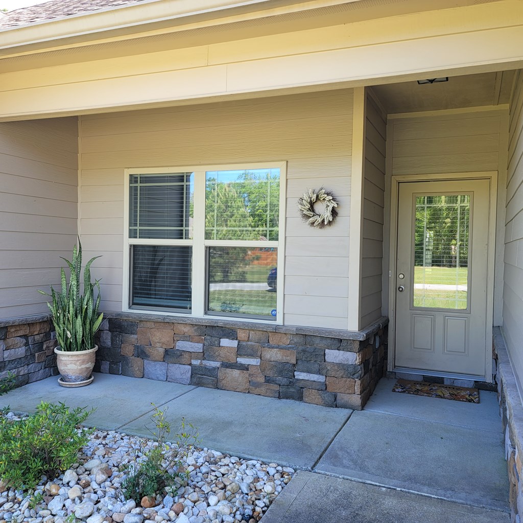 19 Fast Lane Seale, AL 36875 - Photo 14 of 18 a view of porch with a bench