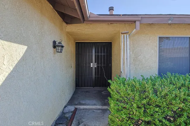 a view of a entryway door of the house