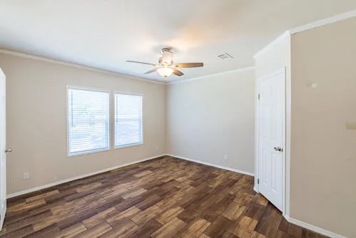 a view of a room with a bathroom