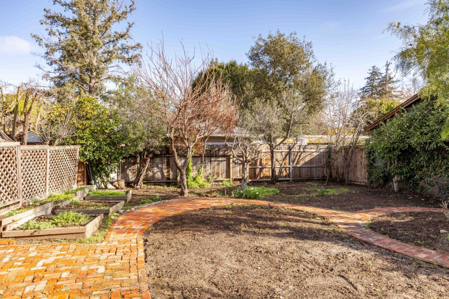 104 Clover Lane Menlo Park, CA 94025 - Photo 26 of 26 a view of a yard with plants and trees