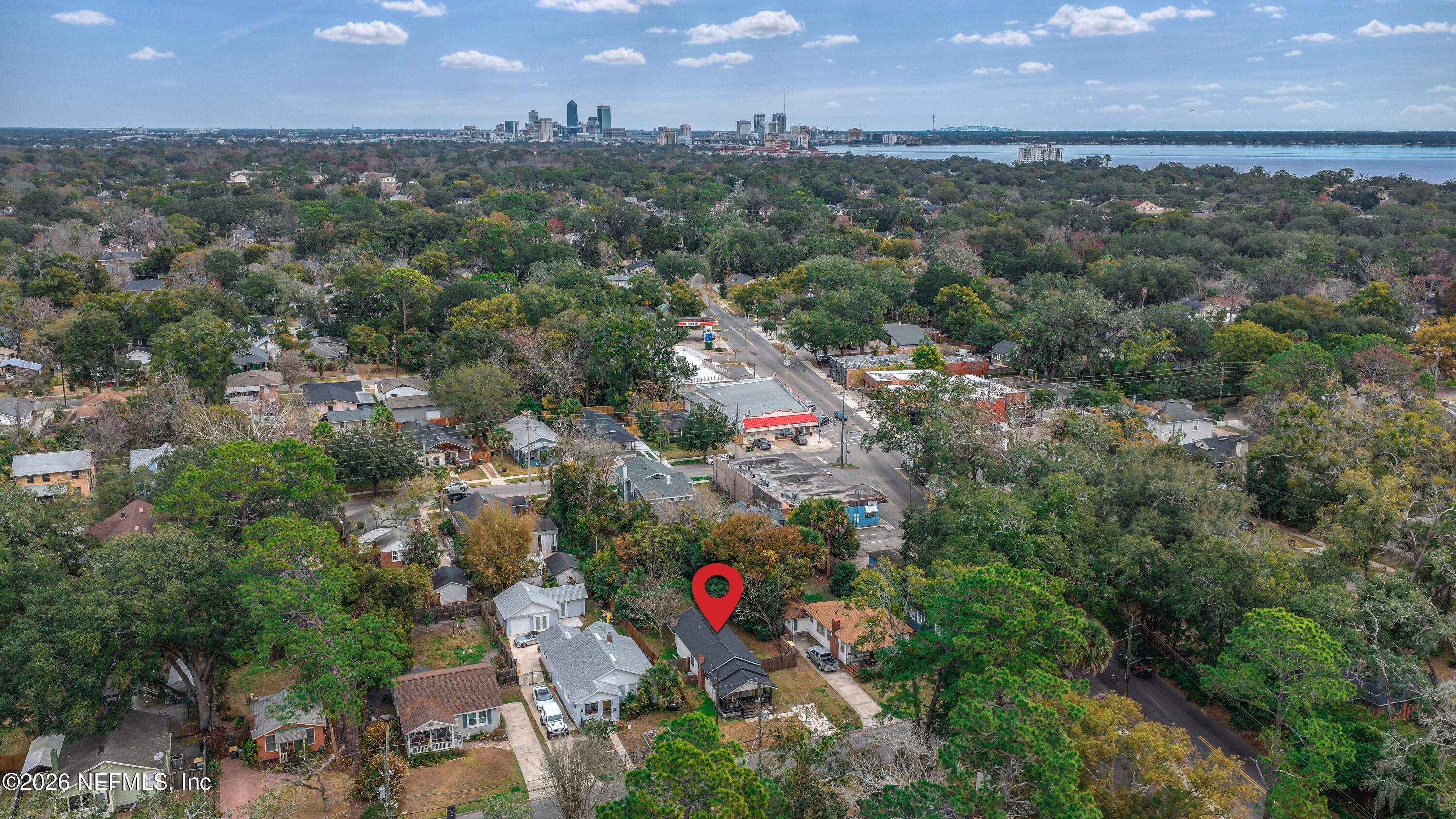 1441 Rensselaer Avenue Jacksonville, FL 32205 - Photo 8 of 33 an aerial view of a city