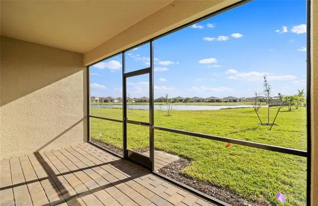 a view of an ocean from a balcony