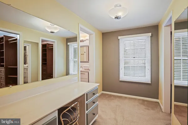 a view of a livingroom with wooden floor