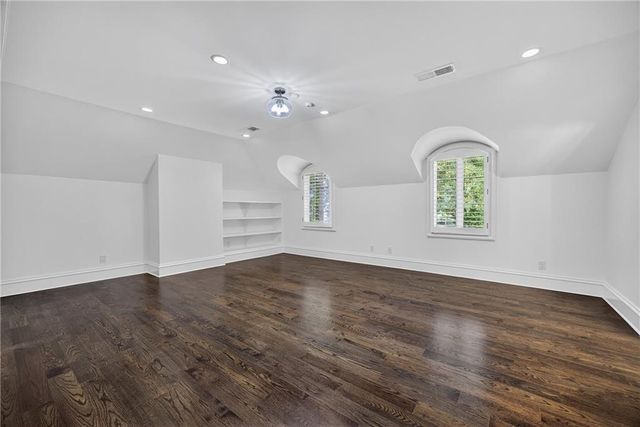 a kitchen with refrigerator cabinets and counter space