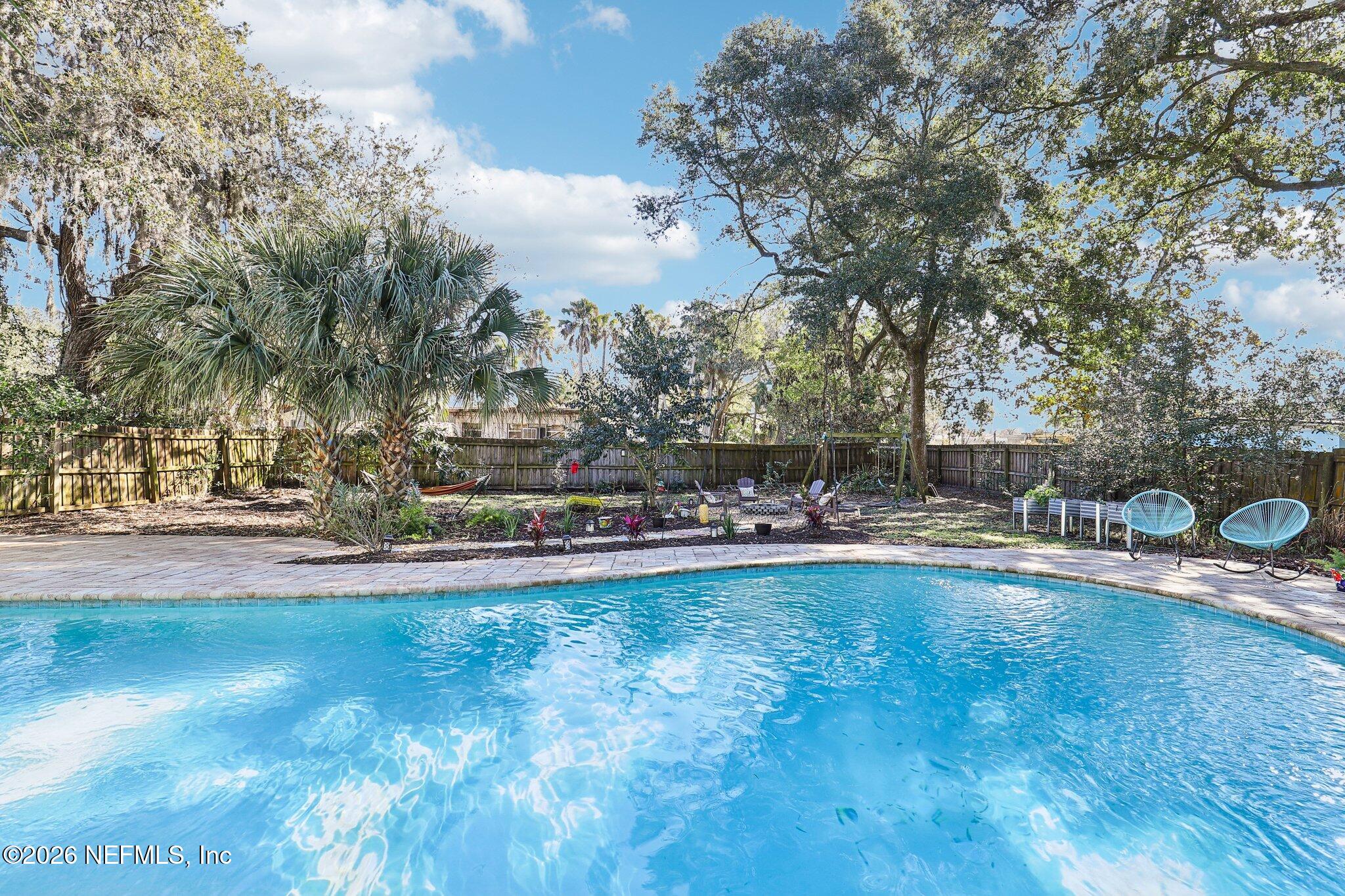 1911 Tanglewood Road Jacksonville Beach, FL 32250 - Photo 35 of 48 Inground Pool