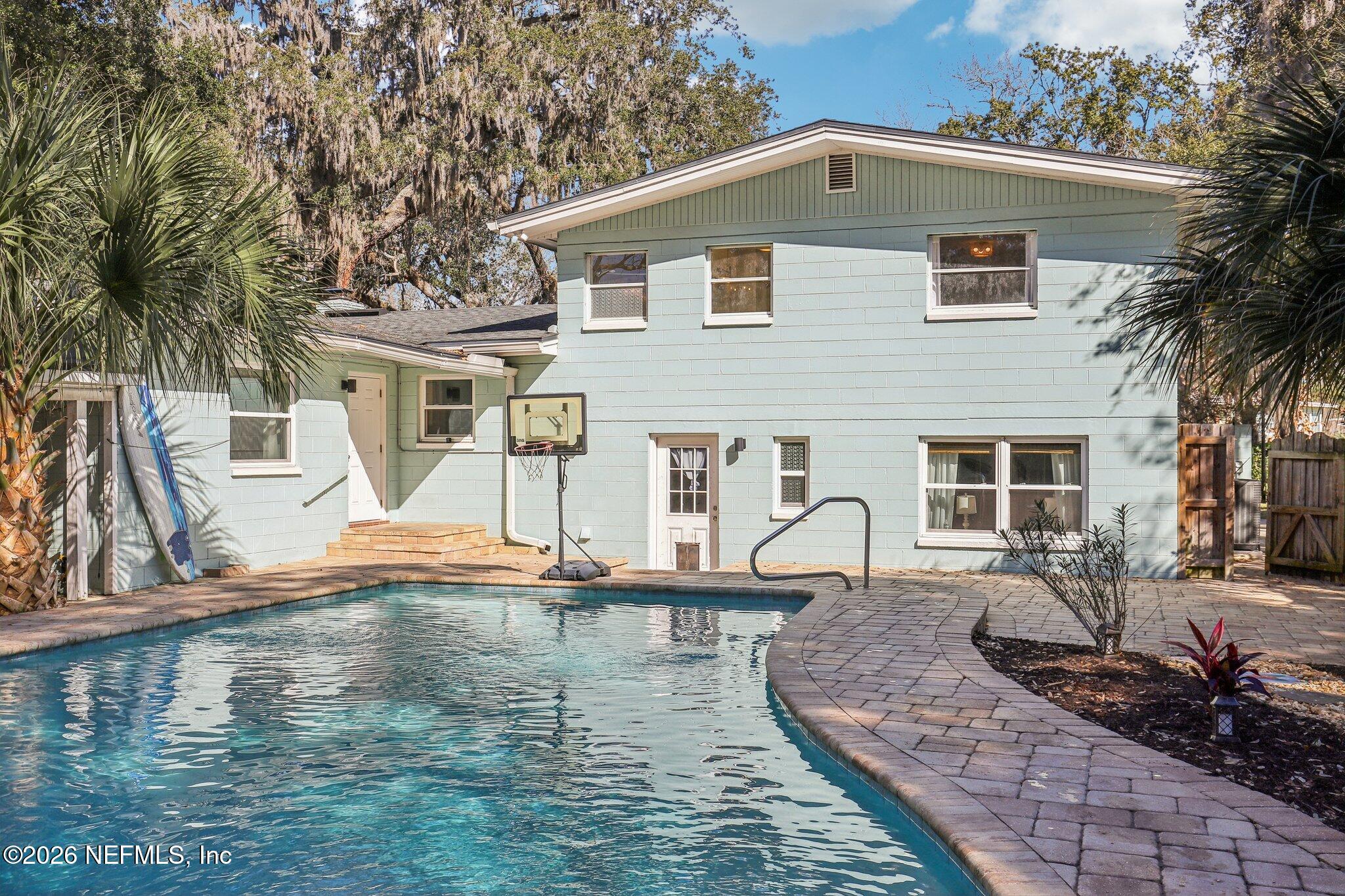 1911 Tanglewood Road Jacksonville Beach, FL 32250 - Photo 36 of 48 Inground Pool