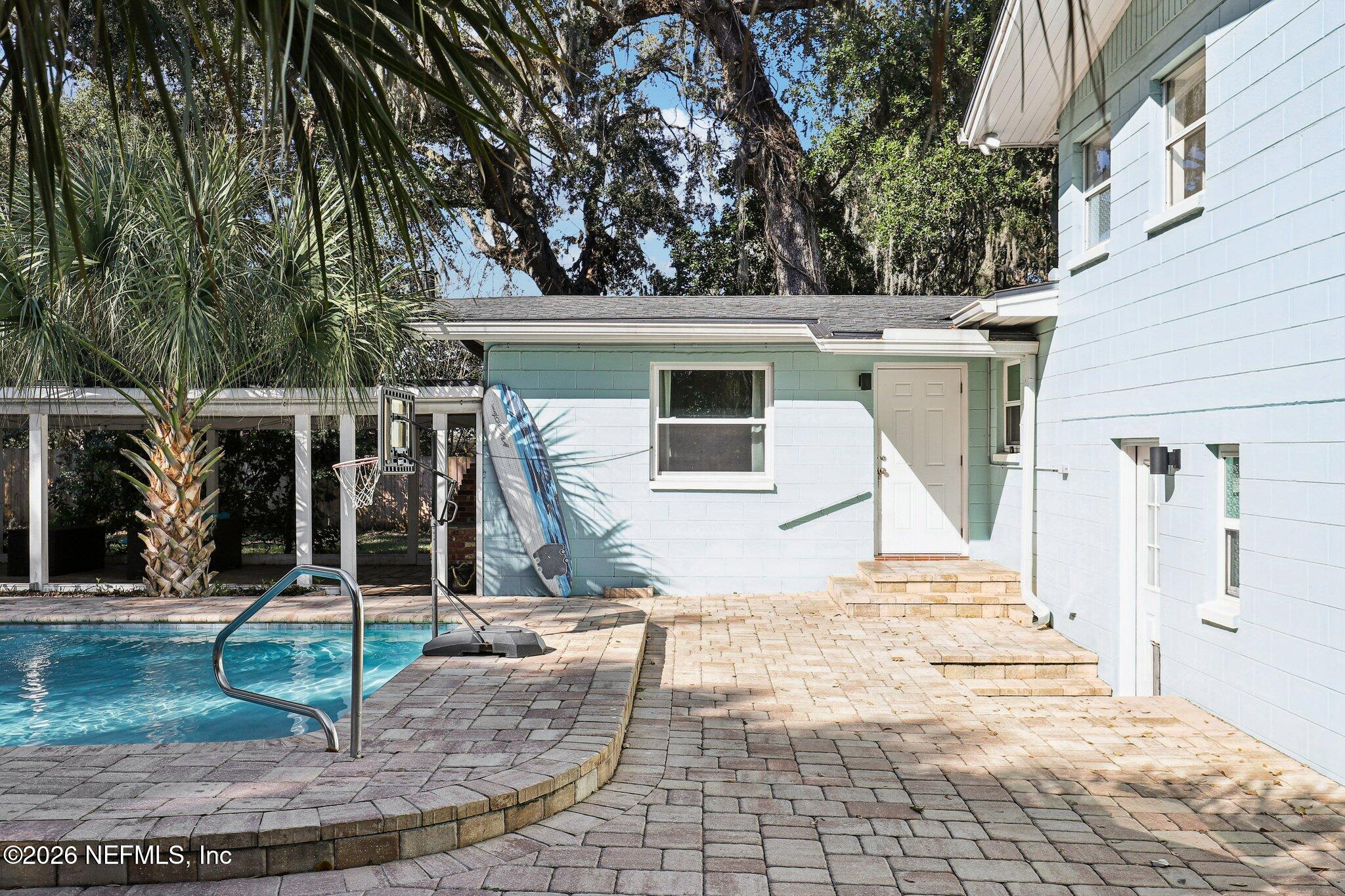 1911 Tanglewood Road Jacksonville Beach, FL 32250 - Photo 37 of 48 Inground Pool