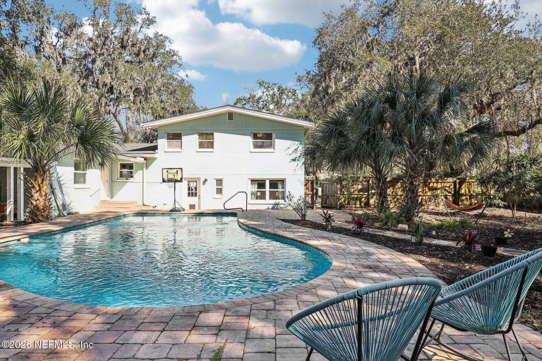 1911 Tanglewood Road Jacksonville Beach, FL 32250 - Photo 38 of 48 Inground Pool