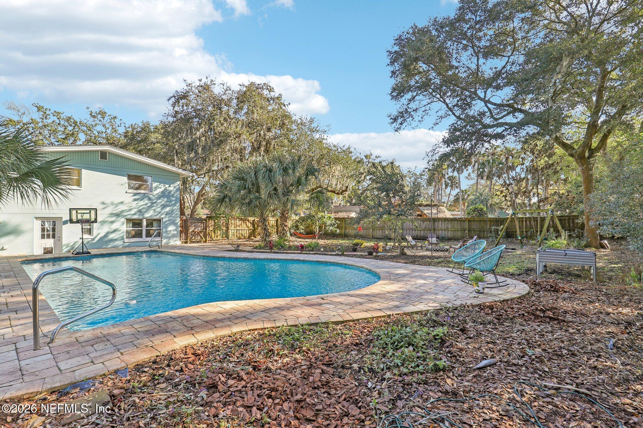 1911 Tanglewood Road Jacksonville Beach, FL 32250 - Photo 40 of 48 Large Backyard