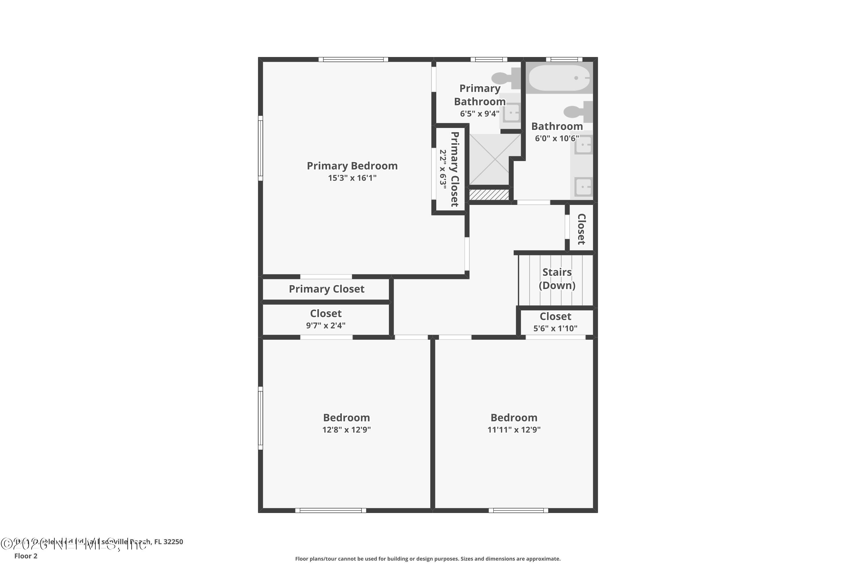 1911 Tanglewood Road Jacksonville Beach, FL 32250 - Photo 46 of 48 2-floor-2