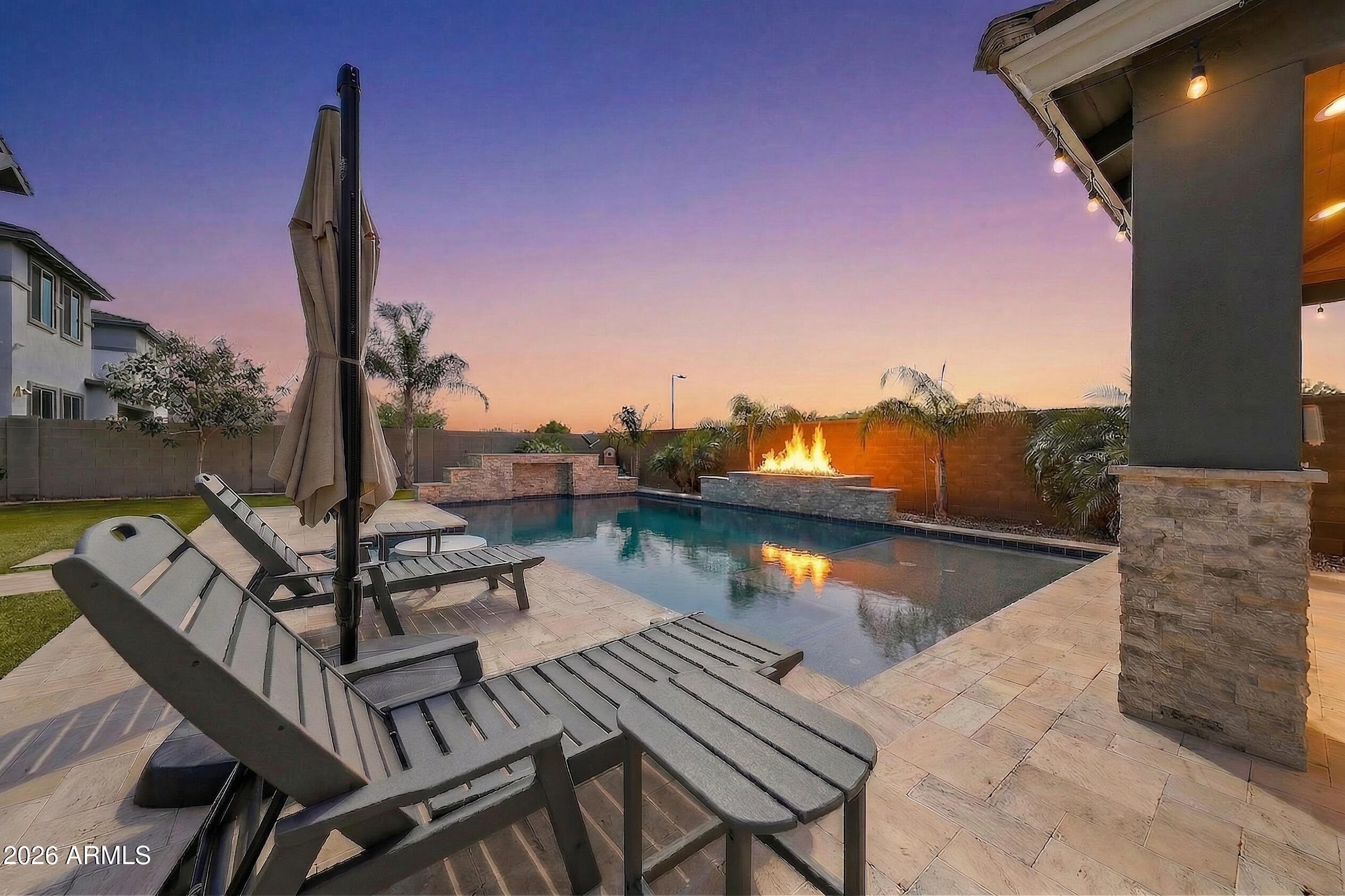 22619 East Russet Road Queen Creek, AZ 85142 - Photo 50 of 56 Twilight (Fire) (5)