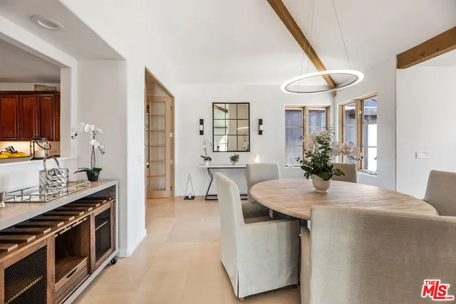 a outdoor view with a sitting space