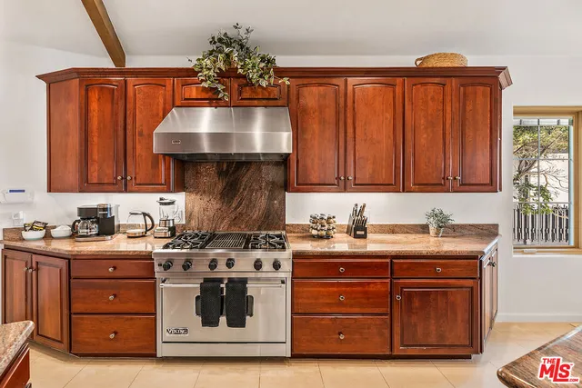 a room with a table and chairs