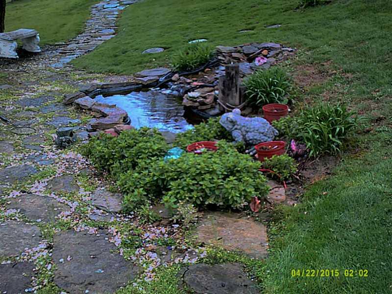 6938 Mellon Road Export, PA 15632 - Photo 21 of 24 Exterior Back. A GARDEN POND COMPLETE WITH FISH