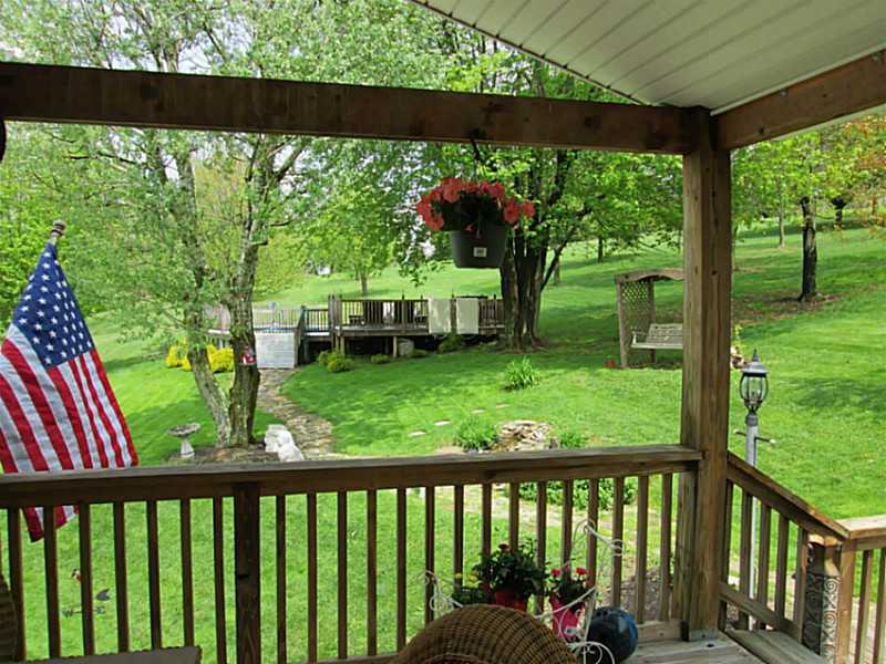 6938 Mellon Road Export, PA 15632 - Photo 22 of 24 Exterior Back. WHAT A BEAUTIFUL PLACE TO ENJOY THE SUMMER...ON A PRIVATE ACRE