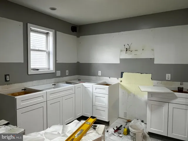 a room with storage and utility