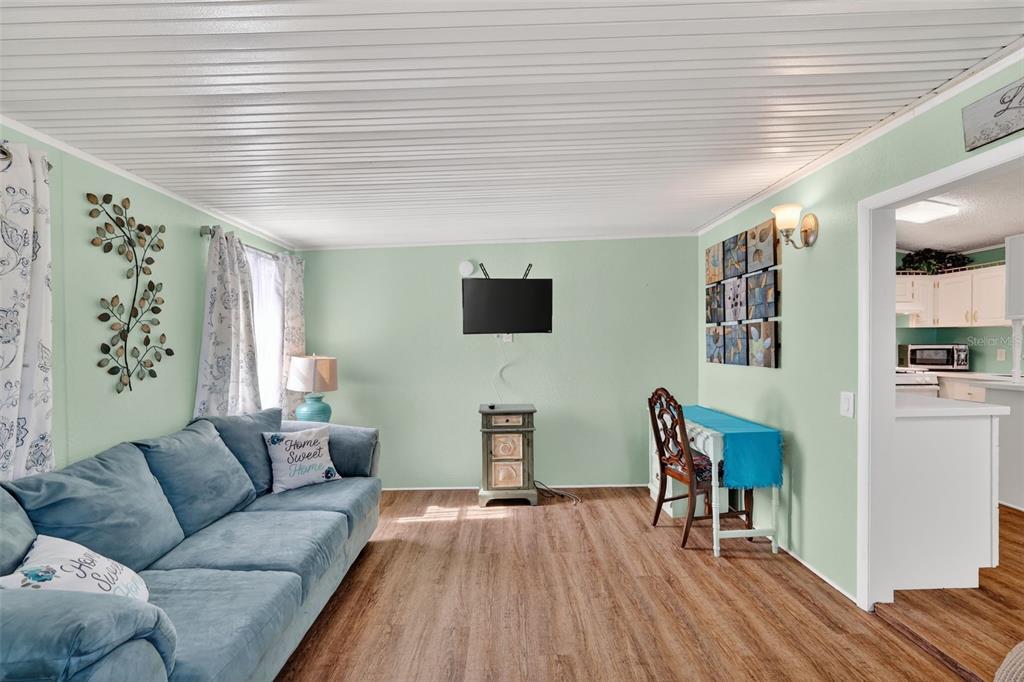 38237 Oriole Way Leesburg, FL 34788 - Photo 4 of 25 a living room with furniture and a flat screen tv