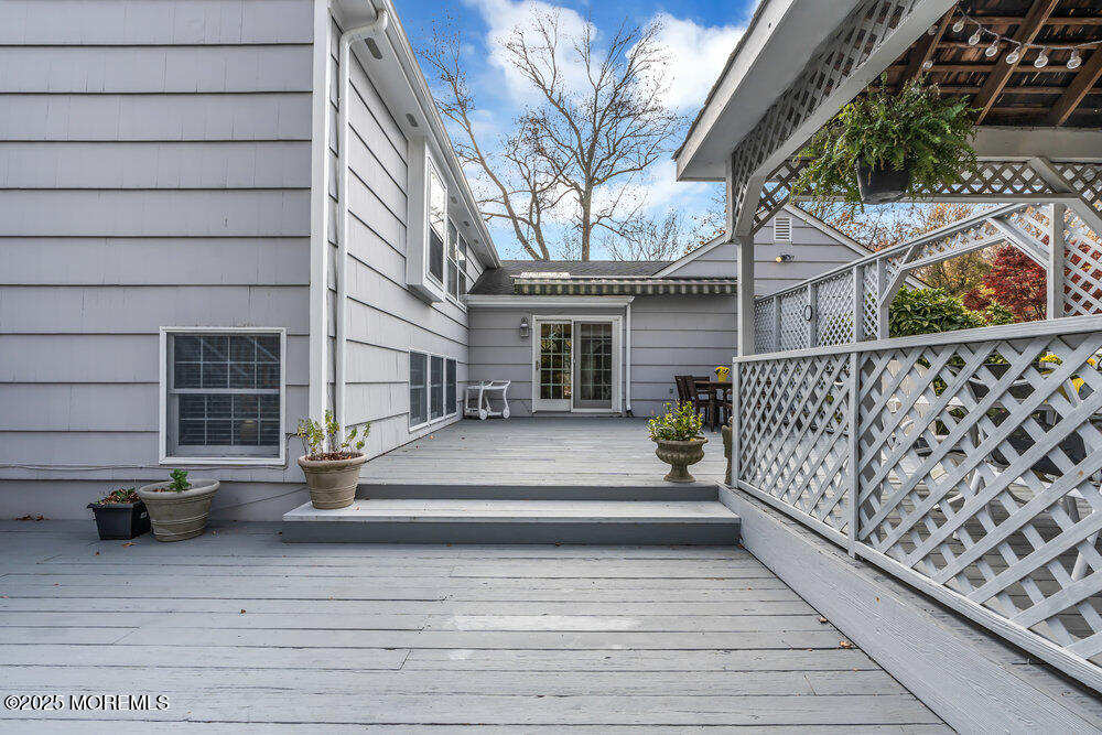 40 Brookside Lane Little Silver, NJ 07739 - Photo 34 of 43 a view of house with wooden floor and large trees