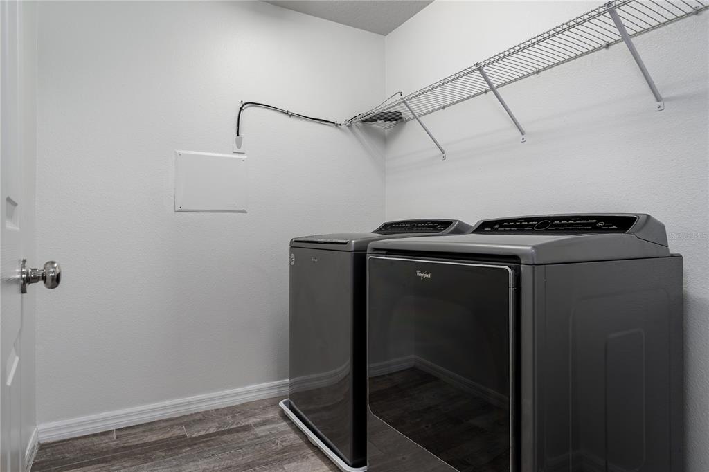 6026 100th Avenue East Parrish, FL 34219 - Photo 24 of 51 a utility room with dryer and washer