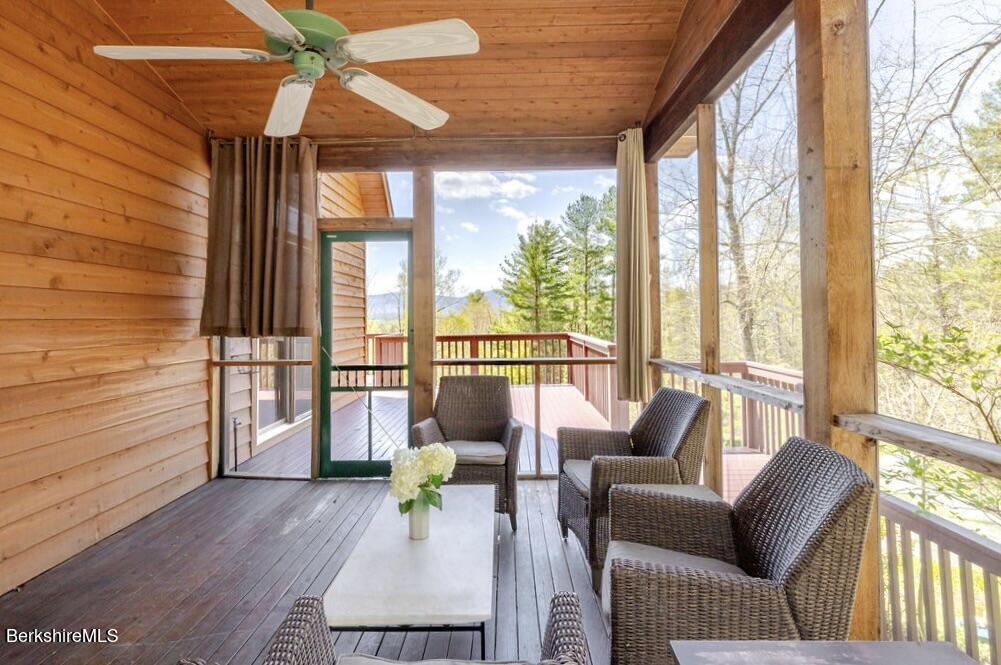 142 Rote Hill Road Sheffield, MA 01257 - Photo 14 of 40 Screened Porch with View