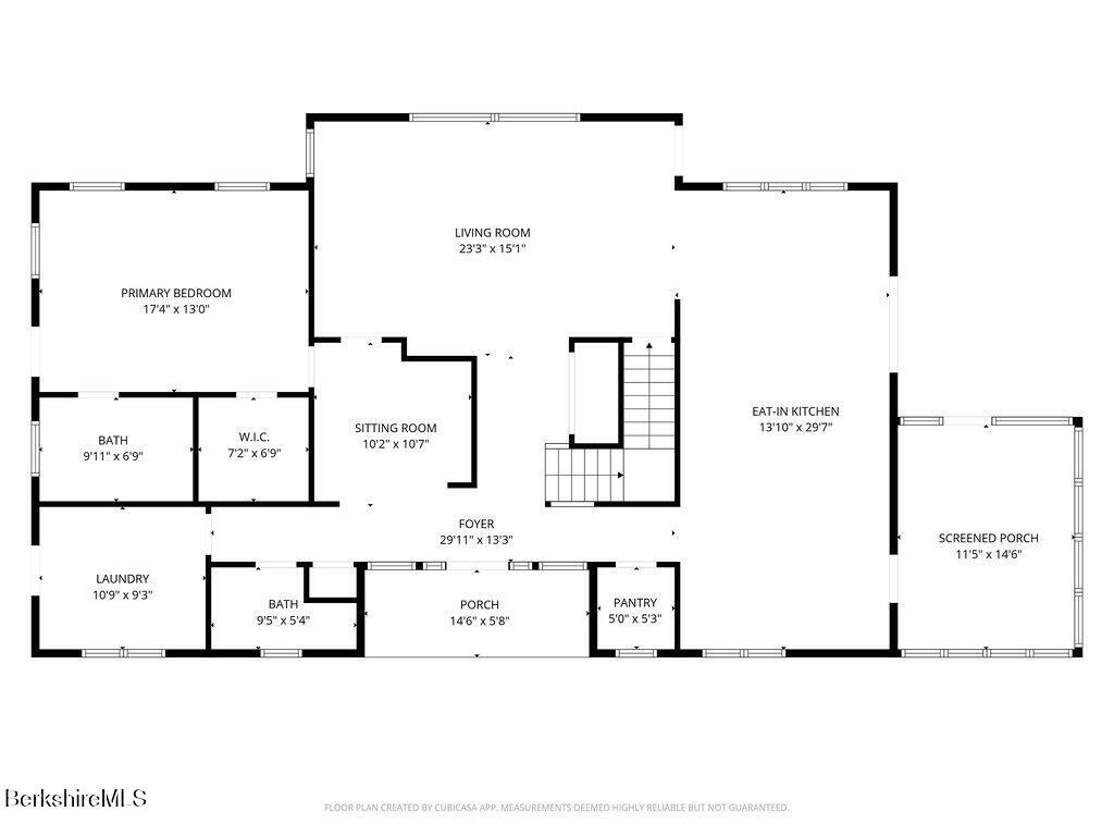 142 Rote Hill Road Sheffield, MA 01257 - Photo 38 of 40 First Floor Floor Plan