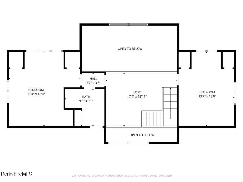 142 Rote Hill Road Sheffield, MA 01257 - Photo 39 of 40 Second Floor Floor Plan