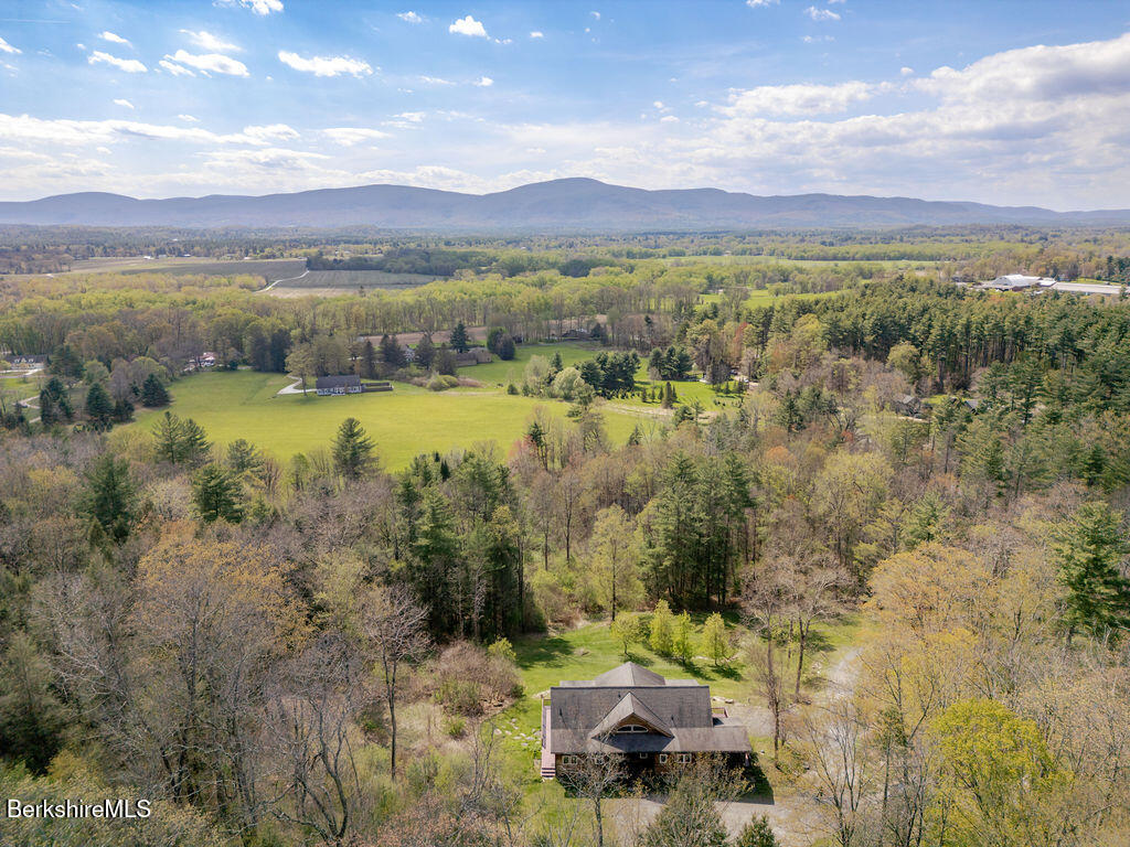 142 Rote Hill Road Sheffield, MA 01257 - Photo 34 of 40 Bird's Eye View Facing West