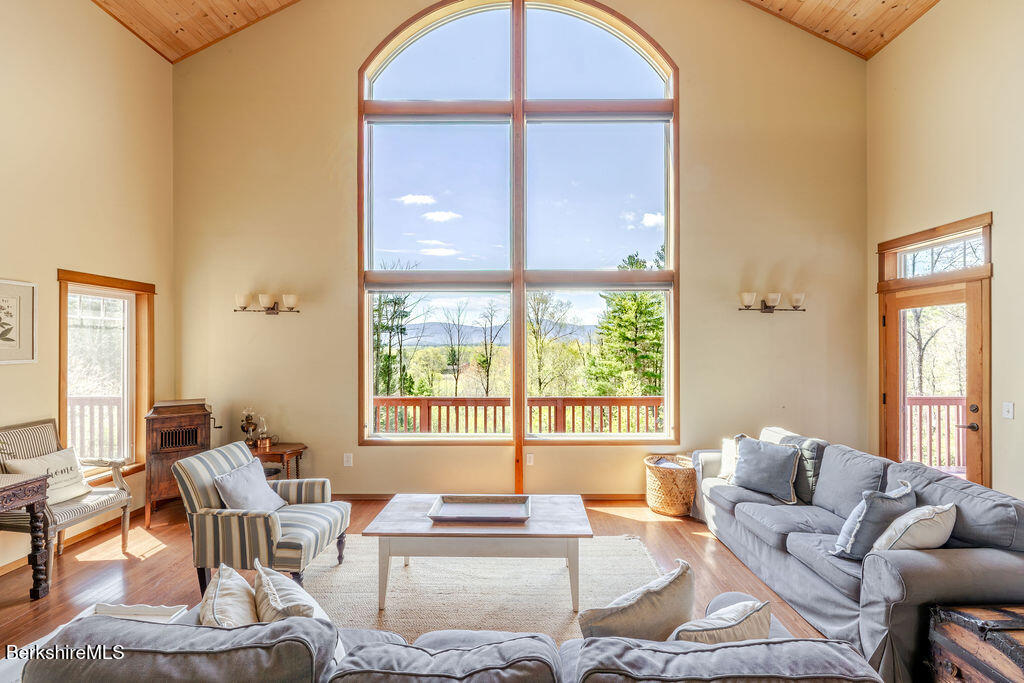 142 Rote Hill Road Sheffield, MA 01257 - Photo 7 of 40 Living Room with View
