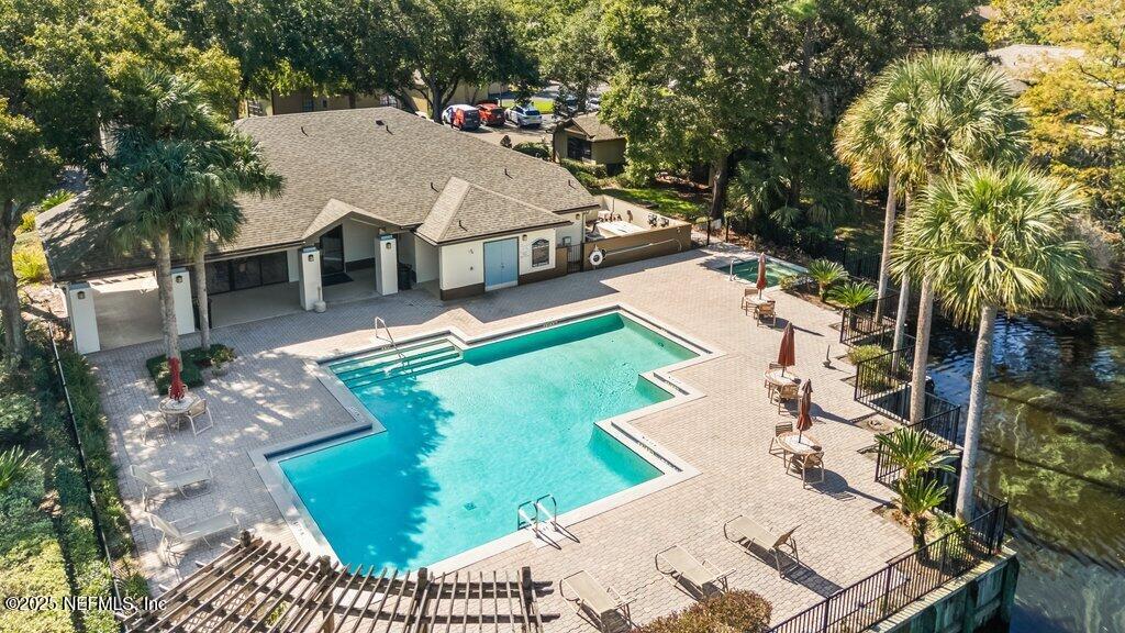 10150 Belle Rive Boulevard, Unit 303 Jacksonville, FL 32256 - Photo 20 of 23 an aerial view of a house