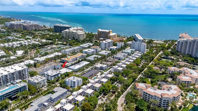 a view of city and ocean