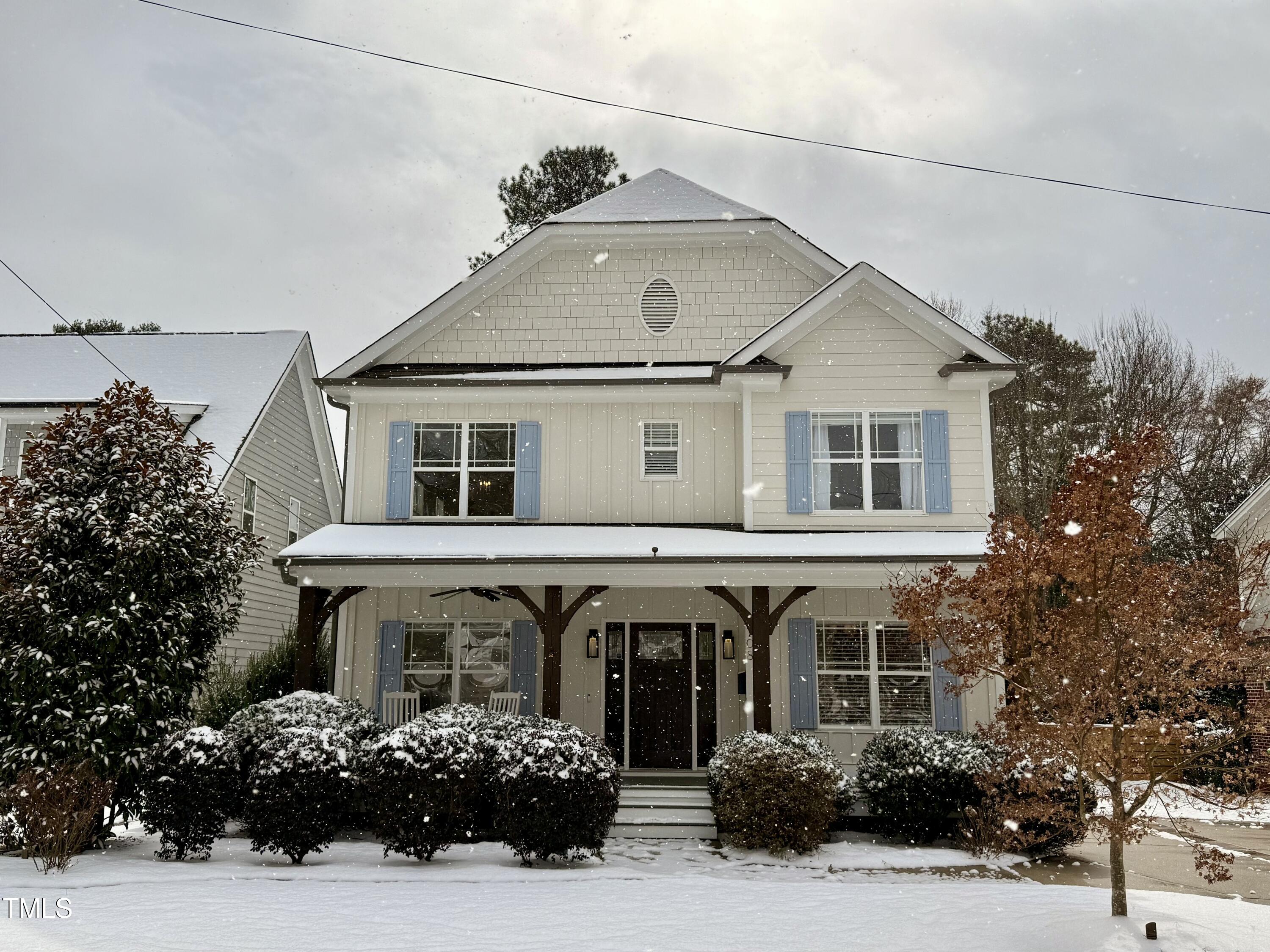 708 Kimbrough Street Raleigh, NC 27608 - Photo 34 of 36 a front view of a house with garden