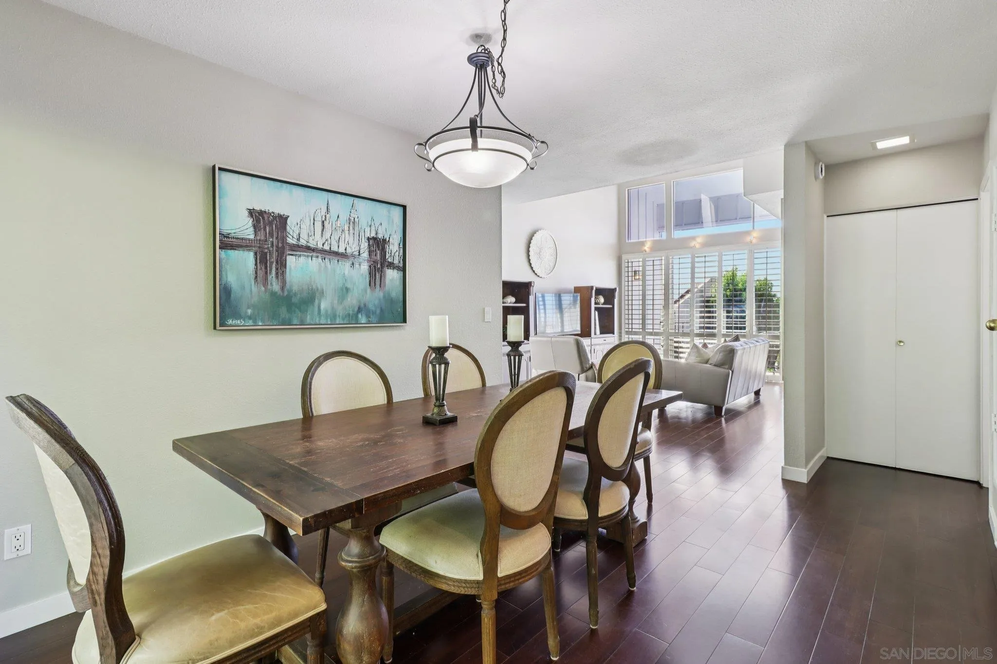 6329 Caminito Estrellado San Diego, CA 92120 - Photo 21 of 61 a dining room with furniture and window