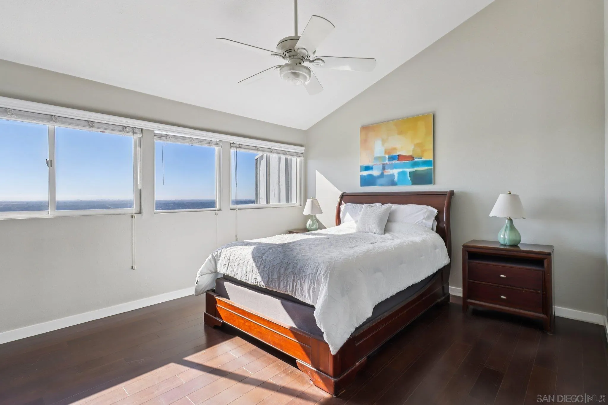 6329 Caminito Estrellado San Diego, CA 92120 - Photo 34 of 61 a bedroom with bed and window