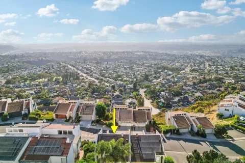 a view of a volley ball court