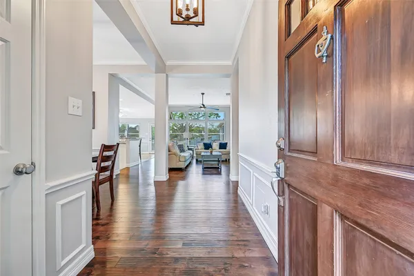 a view of an entryway